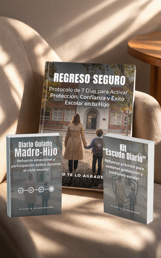 Blindaje Emocional Escolar para el Regreso a Clases: Sistema Práctico de 7 Días para Activar Confianza y Protección Interna